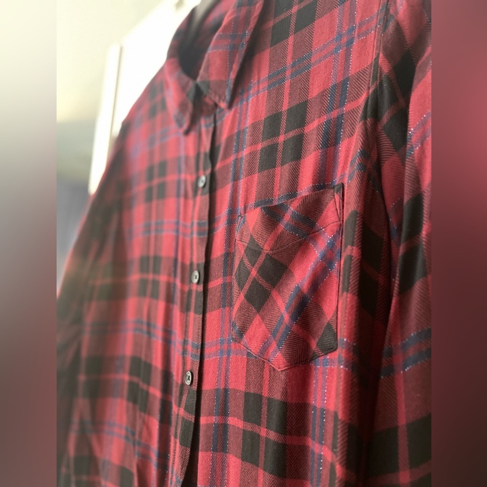 Rails Plaid shirt dress